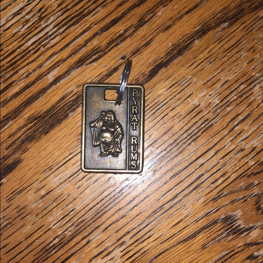 Pyrat rum keychain